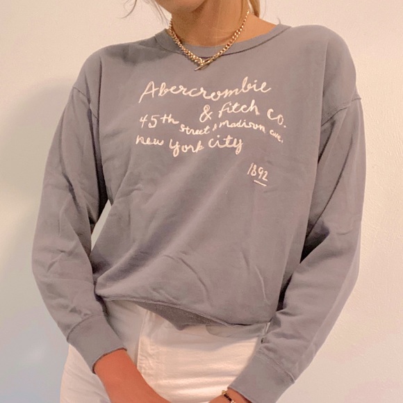 abercrombie & fitch sweatshirt